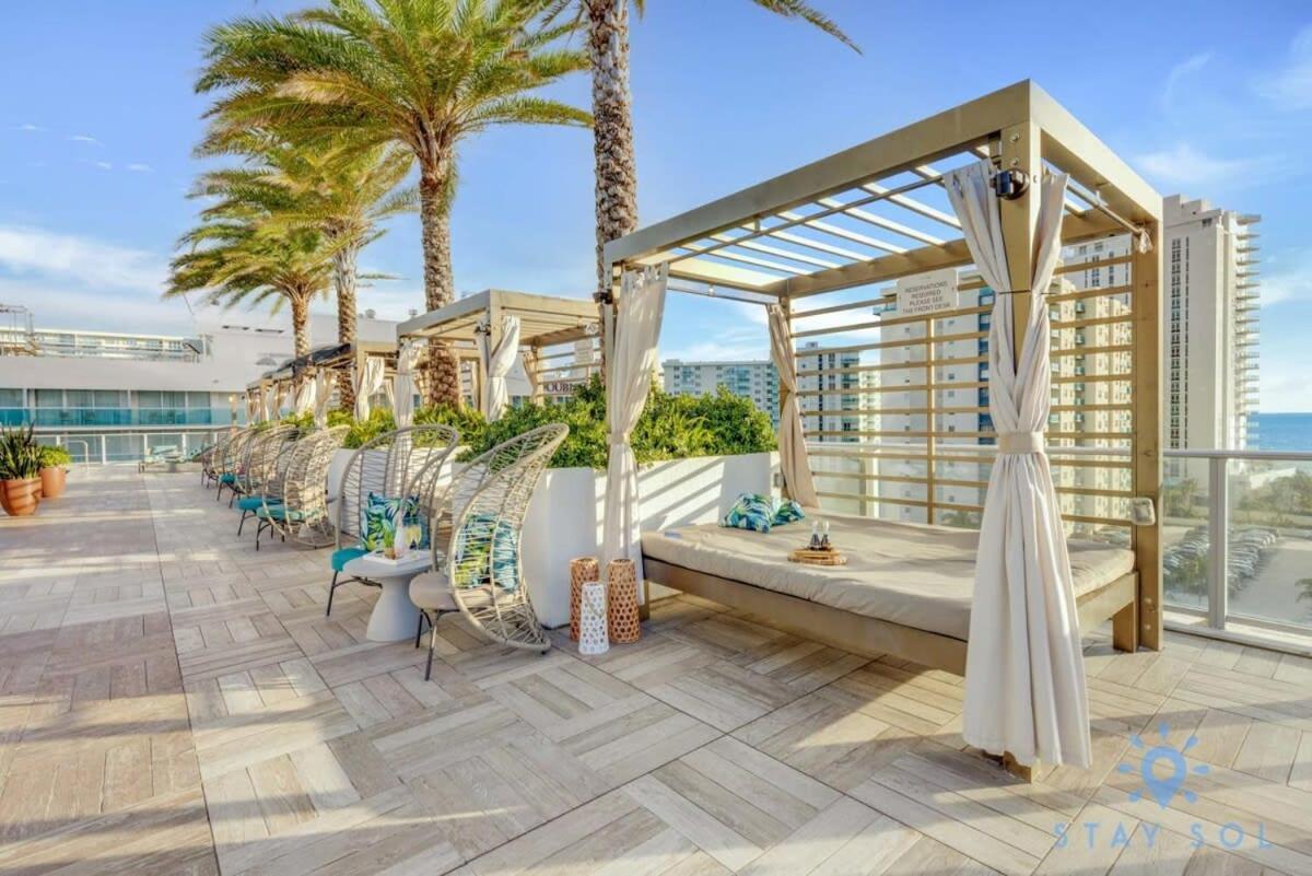 Luxury 1Br-Front Intracoastal View Balcony - Pools Apartment Hollywood Exterior foto