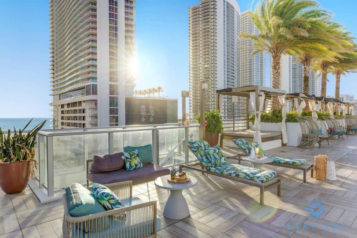 Luxury 1Br-Front Intracoastal View Balcony - Pools Apartment Hollywood Exterior foto